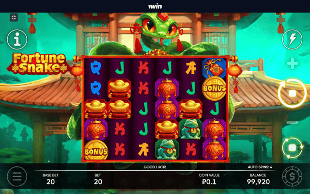 Terceira rodada do Fortune Snake